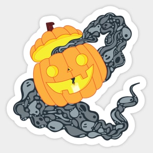 Pumpkin Sticker